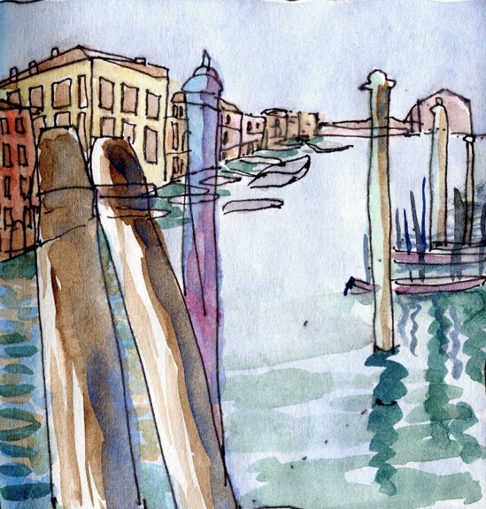 Venice Grand Canal Watercolour Painting